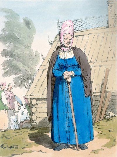 Baba or Old Woman by John Augustus Atkinson